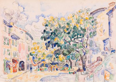 アンティーブ 作： Paul Signac