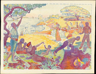 ハーモニーの時 作： Paul Signac