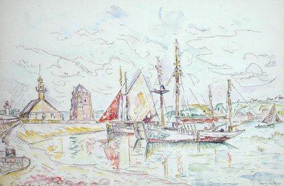 Camaret 作： Paul Signac