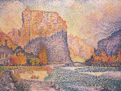 カステラーヌ、1902年。 作： Paul Signac