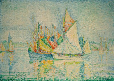 コンカルノー、（ルポート） 作： Paul Signac