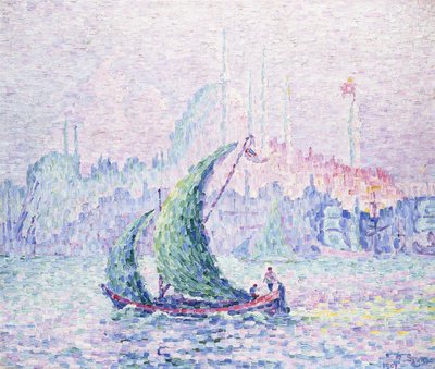 コートドール、またはスレイマニー、コンスタンティノープル、1907 作： Paul Signac