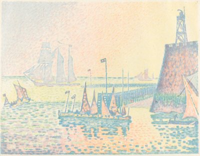 夜 作： Paul Signac
