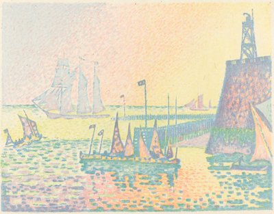 夜 作： Paul Signac