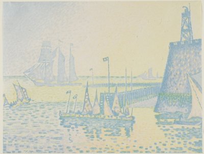 夜 作： Paul Signac