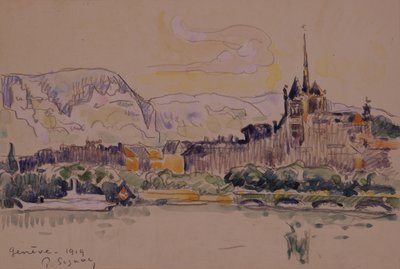 ジュネーブ 作： Paul Signac