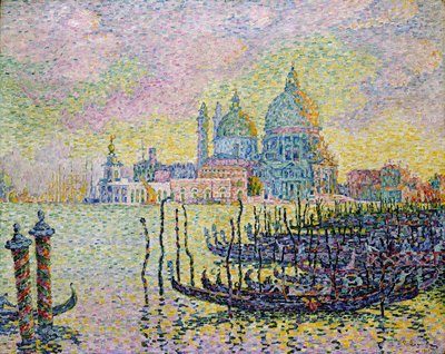 大運河ヴェネツィア、1905年。 作： Paul Signac