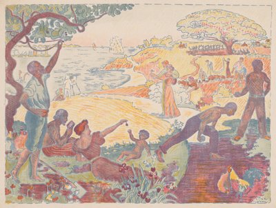 調和のとれた時代 作： Paul Signac