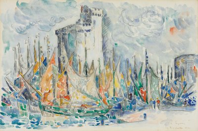 ラロシェル、1911 作： Paul Signac