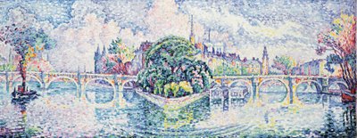 ジャルダンデュヴェールギャランc。 1928 作： Paul Signac