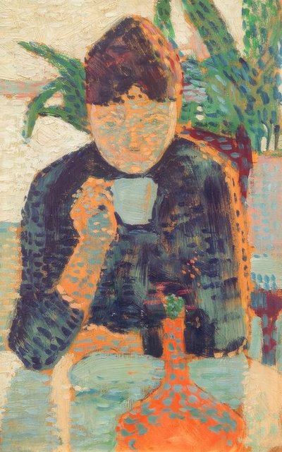 ポール・シニャック、飲酒女I 作： Paul Signac