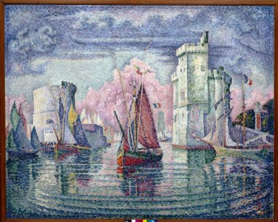 ラロシェル港 作： Paul Signac