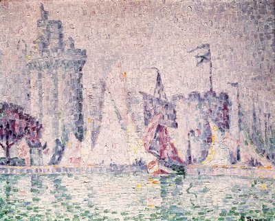 ラ・ロシェル港 作： Paul Signac