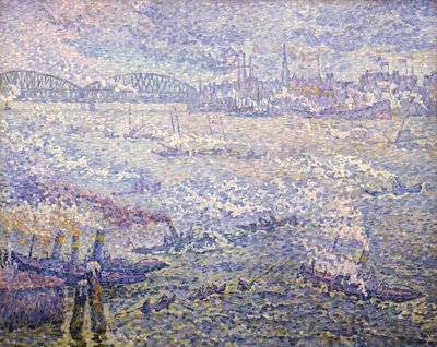 ロッテルダム。スモーク 作： Paul Signac
