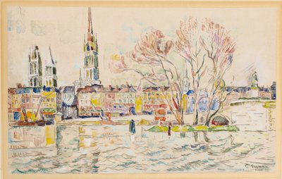 ルーアン、1924 作： Paul Signac