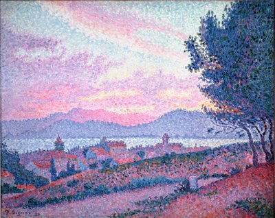 サントロペ (1863-1935) 作： Paul Signac