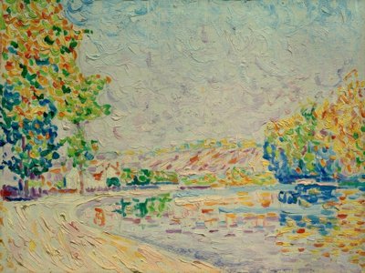 サモワ、研究なし。 8 作： Paul Signac