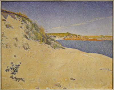 砂浜 作： Paul Signac