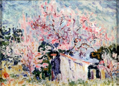 プロヴァンスの春、1903年。 作： Paul Signac