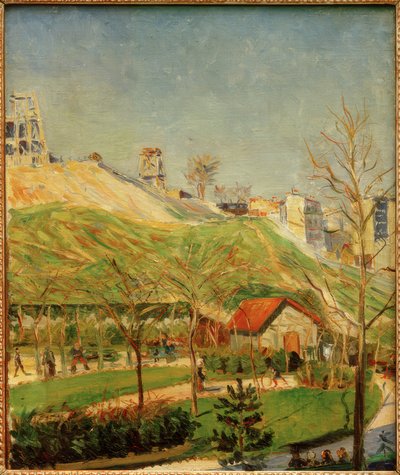 正方形のサンピエール（サクレクール寺院の建設） 作： Paul Signac