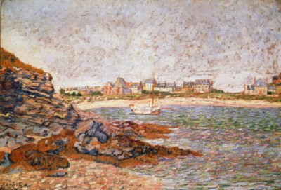 セントブリアック、ハーバービュー 作： Paul Signac