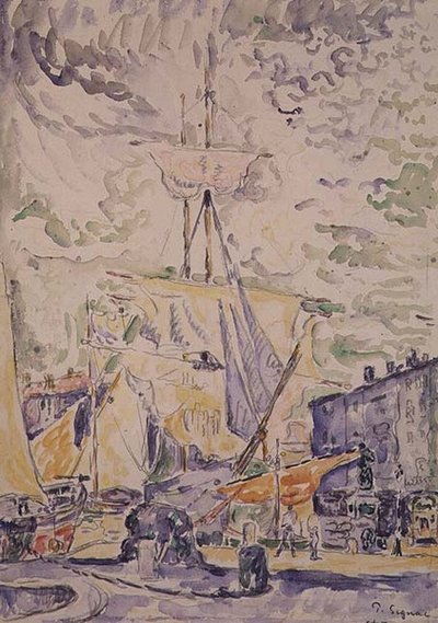 St.Tropez 作： Paul Signac