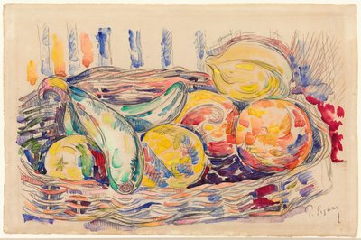 静物、1918-1920年頃 作： Paul Signac