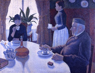 ダイニングルーム 作： Paul Signac