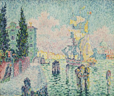 温室、ヴェネツィア、1905 作： Paul Signac