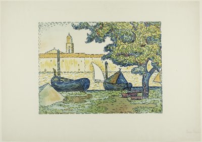 サントロペの港II』（レスタンペ・オリジナル7枚目のアルバムより 作： Paul Signac