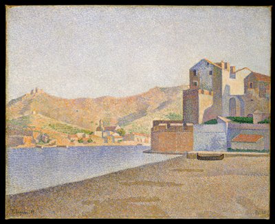タウンビーチ、コリウール、opus 165 作： Paul Signac