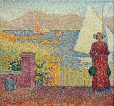 サントロペのTor 作： Paul Signac