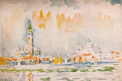 ヴェネツィア、1906 作： Paul Signac