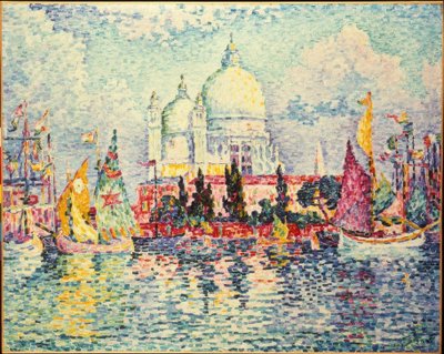 ヴェネツィア-ラサルート 作： Paul Signac