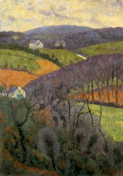 P.セルジエ、ラヴァレモーヴ-ジェマルデ、1917 作： Paul Sérusier