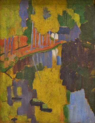 タリスマン、1888 作： Paul Sérusier