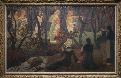 不明な画像 作： Paul Sérusier