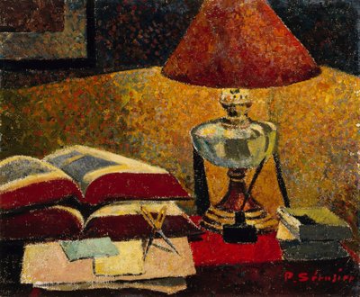 ランプの下、1906年。 作： Paul Sérusier