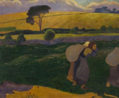 ベランジェネットの洗濯婦 作： Paul Sérusier