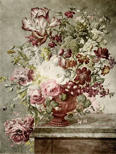 花の絵 作： Paul Theodor van Brussel
