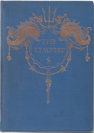 フロントカバーのデザイン、イラスト、The Tempest、1908 作： Paul Vincent Woodroffe