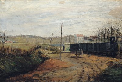 アルジャントゥイユの駅 作： Paul Vogler