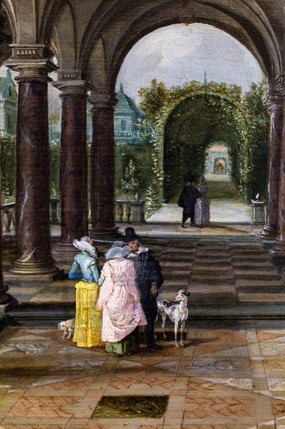 建築と庭園 作： Paul Vredeman de Vries