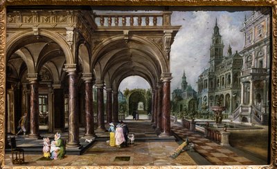 建築と庭園 作： Paul Vredeman de Vries