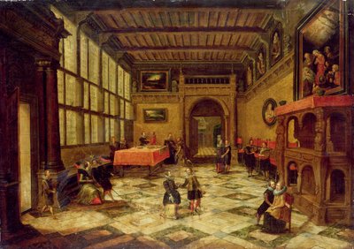 不明な画像 作： Paul Vredeman de Vries