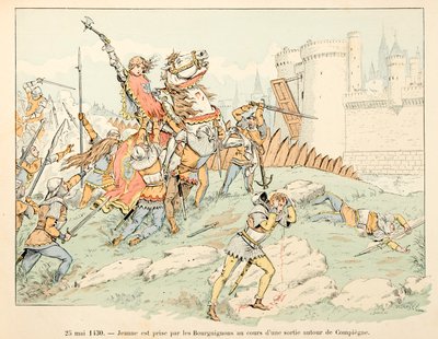 セオドア・カフ著、ポール・デ・セマン（1855-1915）絵の『ジャンヌ・ダルク』からの引用。5月25日 作： Paul de Semant