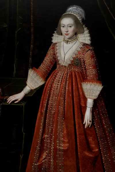 ボヘミアのエリザベス女王「冬の女王」（1596-1662） 作： Paul van Somer
