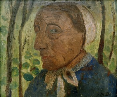 老いた農夫の妻 作： Paula Modersohn Becker