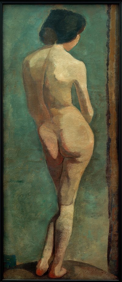 立っている女性のヌード 作： Paula Modersohn Becker