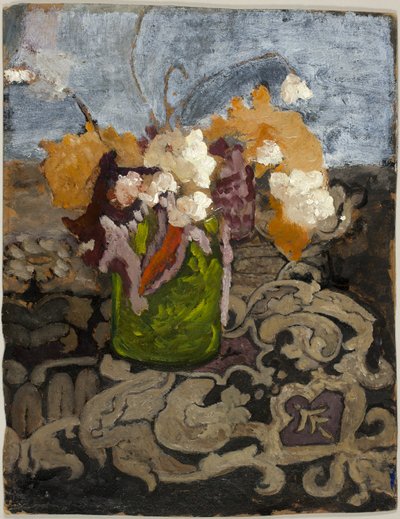 緑の花瓶のある静物 作： Paula Modersohn Becker